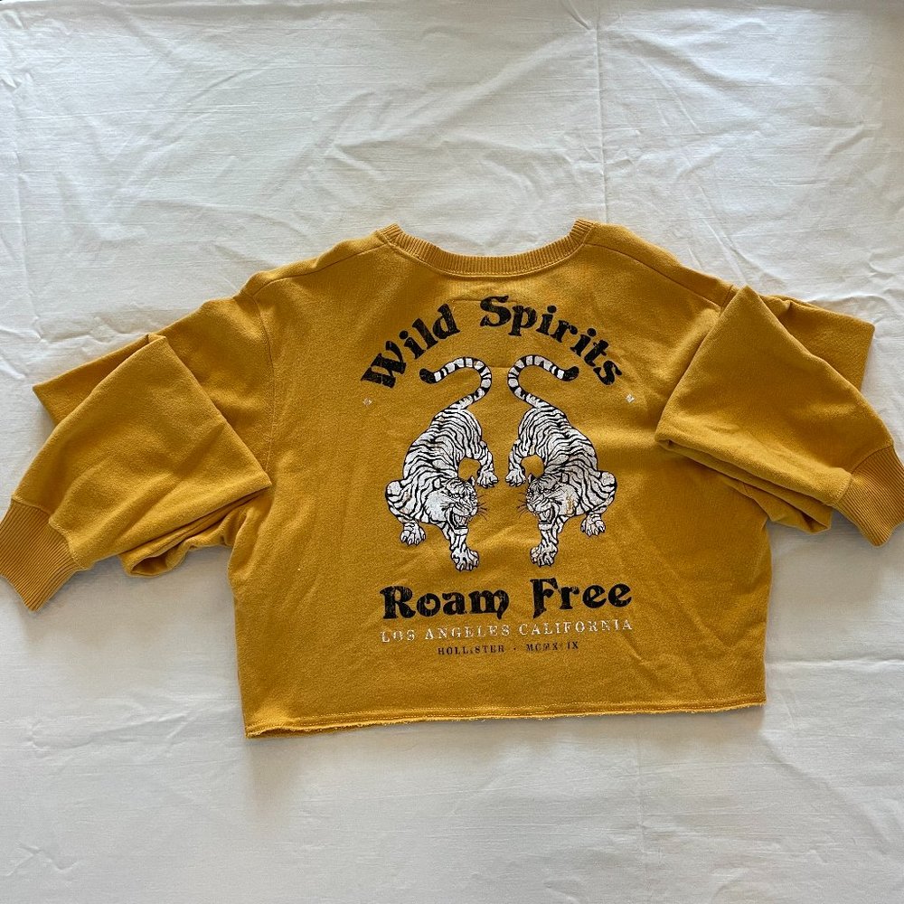 Hollister Wild Spirits Tiger Sweatshirt XS